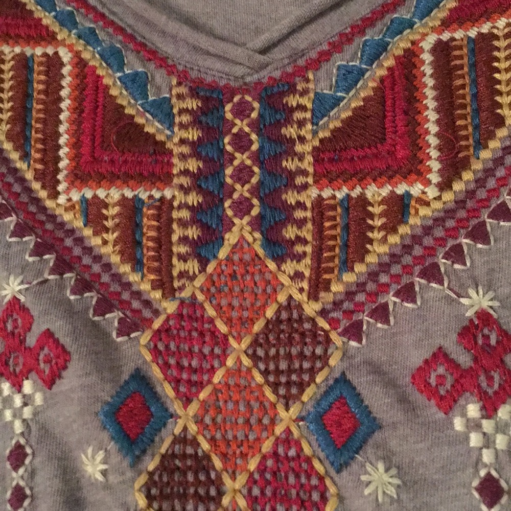 Johnny Was Marjan 3/4 Sleeve Tunic Dress - Picture 5 of 6